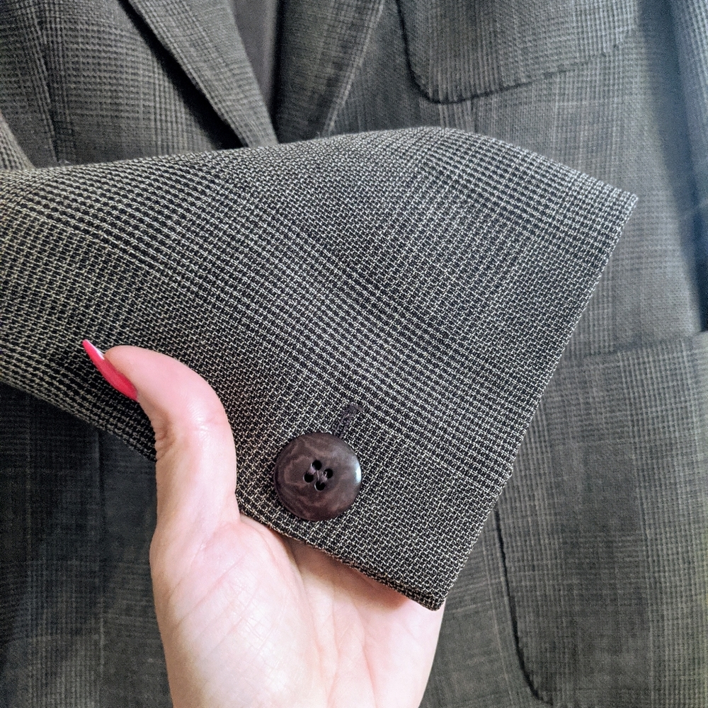 MaxMara Olive Green Blazer - Picture 3 of 16
